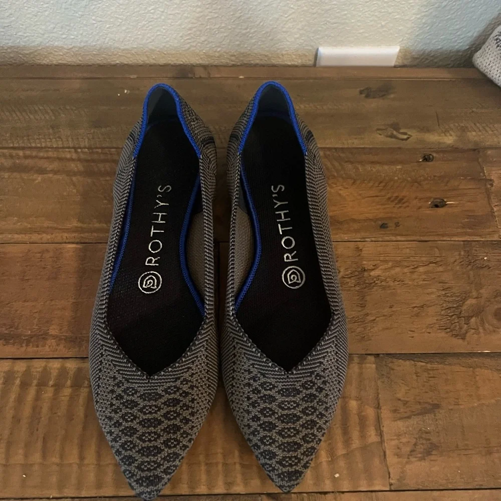 EUC Rothy’s Walnut Python 🐍 Points Size 7 - Picture 3 of 15